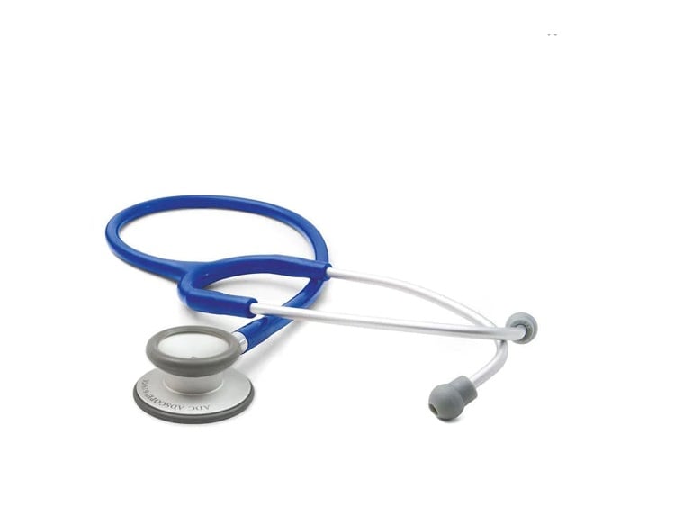 FONENDOSCOPIO ADC AZUL REY ADSCOPE LITE ® 619 + ESTUCHE MORADO - 1