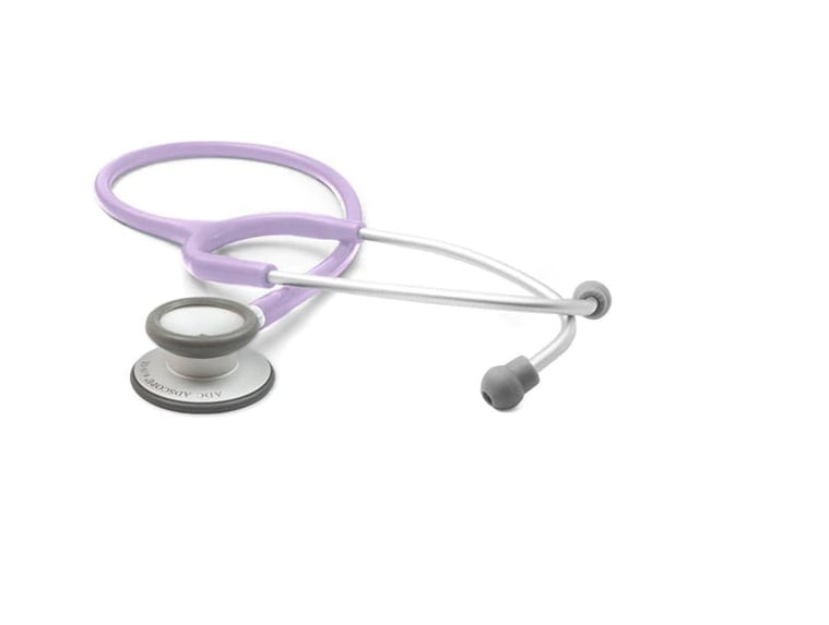 FONENDOSCOPIO LAVANDA ADSCOPE-LITE ADC® 619 + ESTUCHE ROSADO - 1