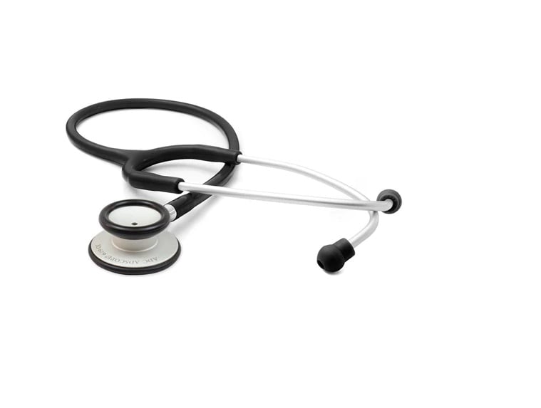 FONENDOSCOPIO NEGRO ADSCOPE-LITE ADC® 619 + ESTUCHE NEGRO - 1