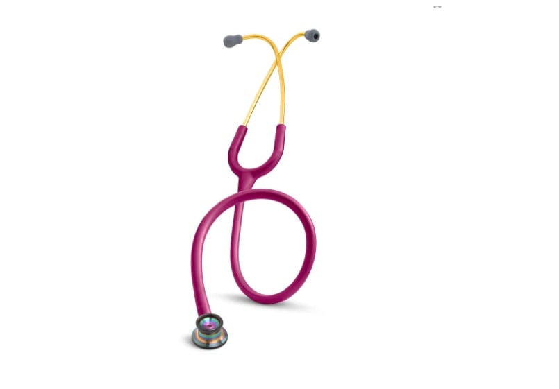 FONENDOSCOPIO 3M LITTMANN CLASSIC II NEONATOLOGICO FRAMBUESA ARCOIRIS 2157 - 1
