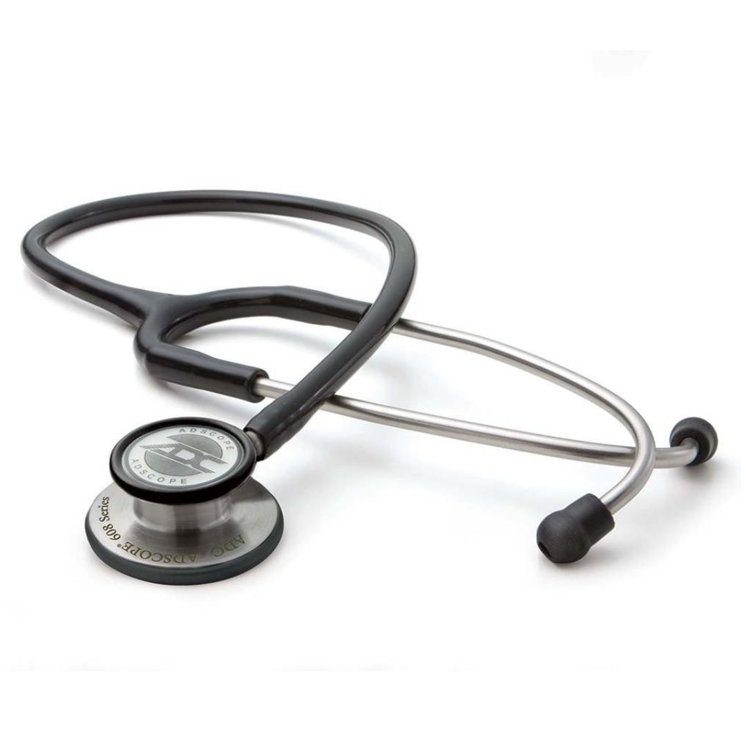 FONENDOSCOPIO ADC ADSCOPE ® 608 BK NEGRO - 1