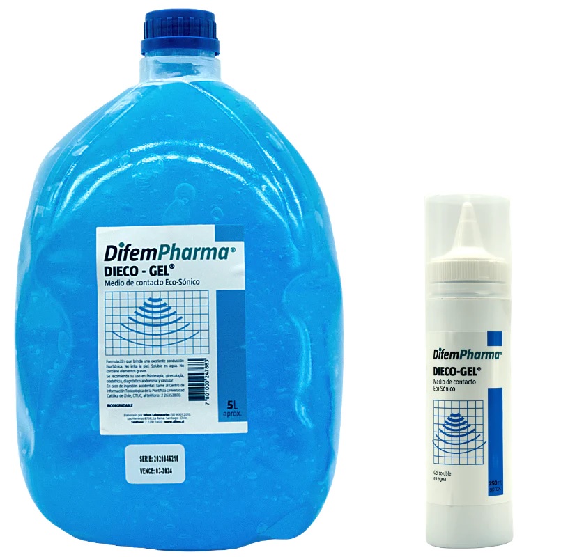 GEL CONDUCTOR DIFEM PHARMA DIECO-GEL 5 LITROS + 250 ML - 1