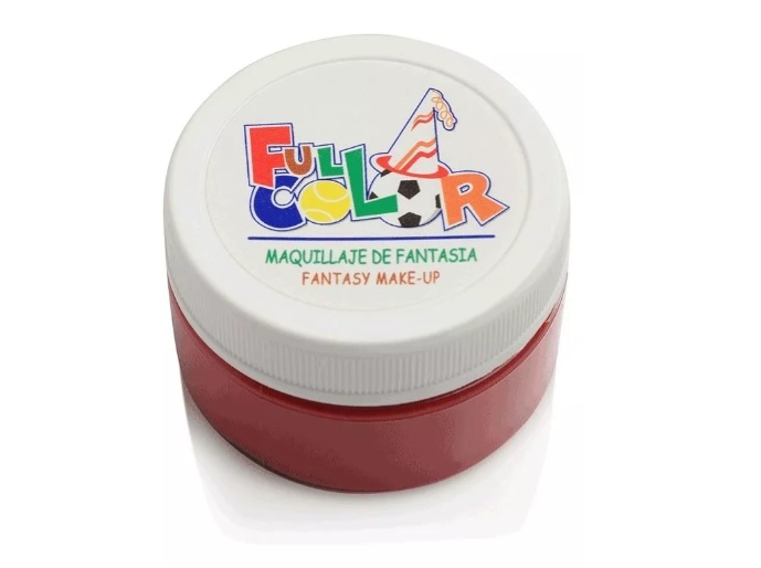 PINTURA / MAQUILLAJE DE CUERPO Y CARA FULL COLOR PINTACARITA ROJO - 1