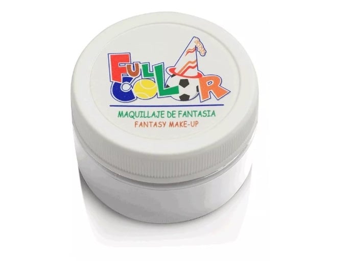 PINTURA / MAQUILLAJE DE CUERPO Y CARA FULL COLOR PINTACARITA BLANCO - 1