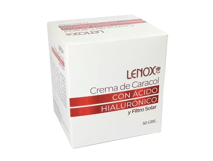 LABORATORIO HUDSON CREMA DE CARACOL CON ACIDO HIALURONICO LENOX 50 GRS - 1