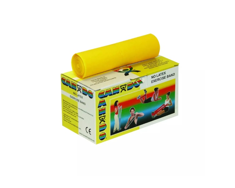 BANDA ELÁSTICA CANDO LIBRE DE LATEX AMARILLA 5.5 MTS - AMARILLA - 1