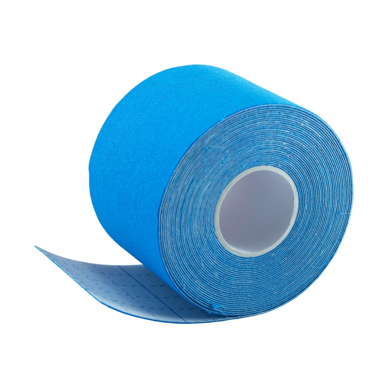 TAPE KINESIOLOGICO SPIDERTECH 4 ROLLOS CELESTE (5 CM X 5 MTS) - 1