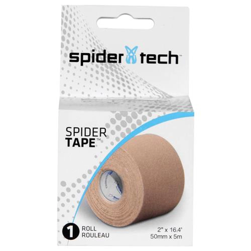 TAPE KINESIOLOGICO SPIDERTECH 4 ROLLOS BEIGE (5 CM X 5 MTS) - 1