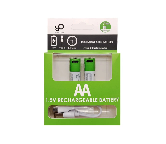 SMART PILAS RECARGABLE USB AA