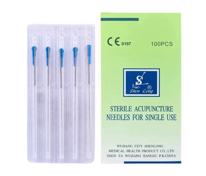 AGUJA DE ACERO INOXIDABLE PARA ACUPUNTURA 0,25*30 MM - 1