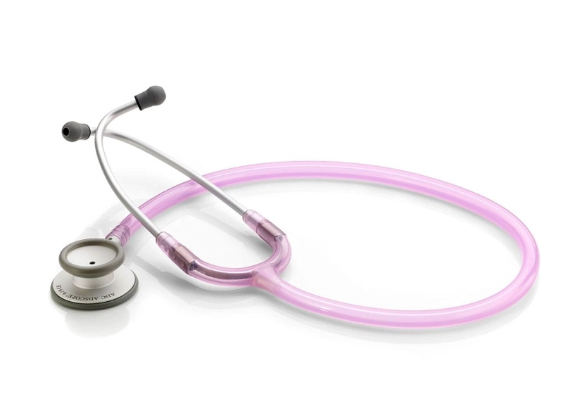 FONENDOSCOPIO ADC ADULTO ADSCOPE 619 FL CUARZO ROSA - 1