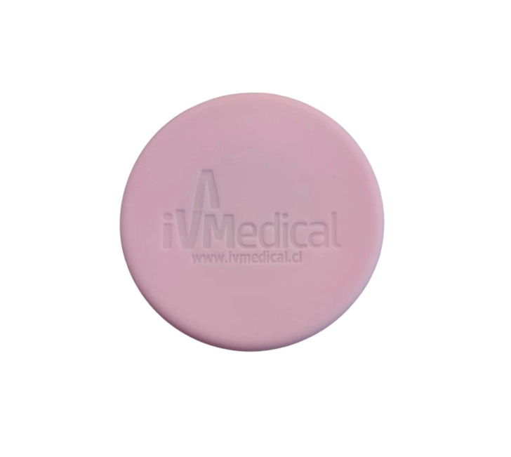 PROTECTOR DE CAMPANA LAVANDA PARA FONENDOSCOPIO CON LOGO IVMEDICAL - 1