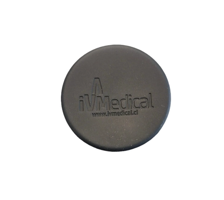 PROTECTOR DE CAMPANA NEGRO PARA FONENDOSCOPIO CON LOGO IVMEDICAL - 1