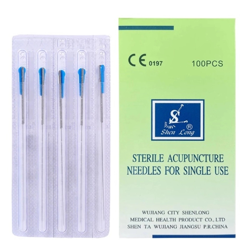 AGUJA DE ACERO INOXIDABLE PARA ACUPUNTURA 0,25*13 MM - 1