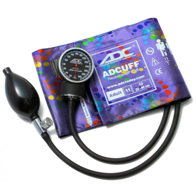 ESFIGMOMANOMETRO ANEROIDE 720 ADC AZUL ESPECIAL - 1