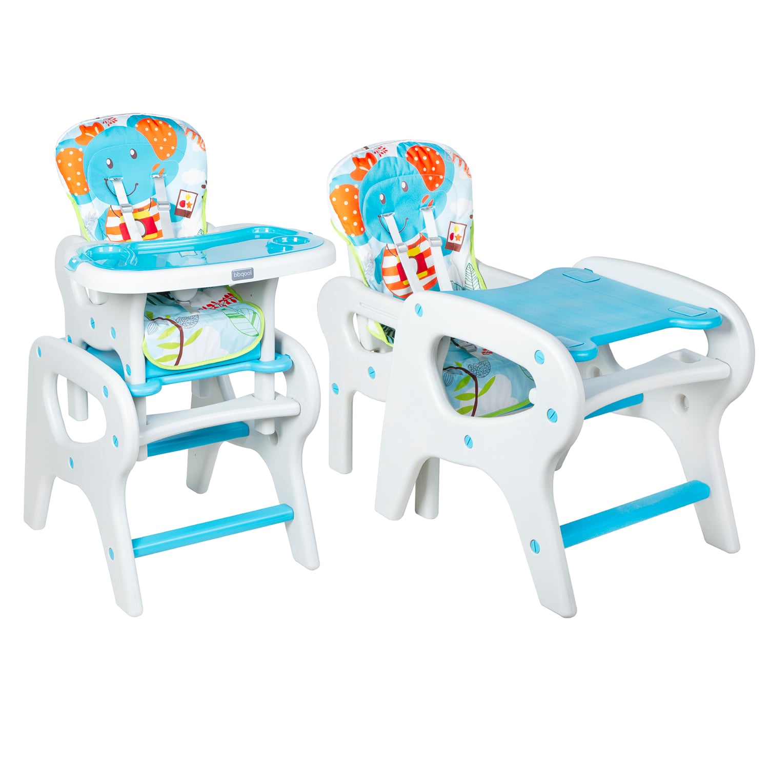 SILLA COMER BBQOOL ESCRITORIO EAT&FUN BLUE AZUL - 5