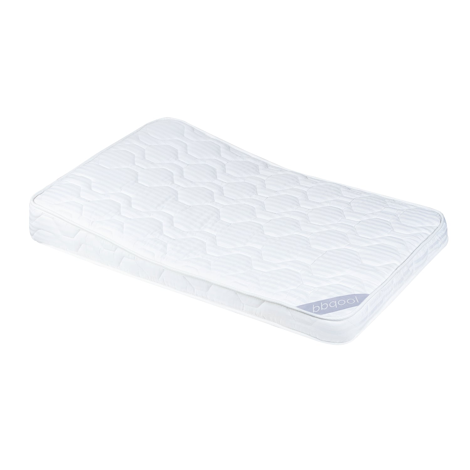 COLCHÓN BBQOOL COZY BLANCO INFANTIL COLECHO ANTIRREFLUJO 84 X 50 X 5 CM - 1