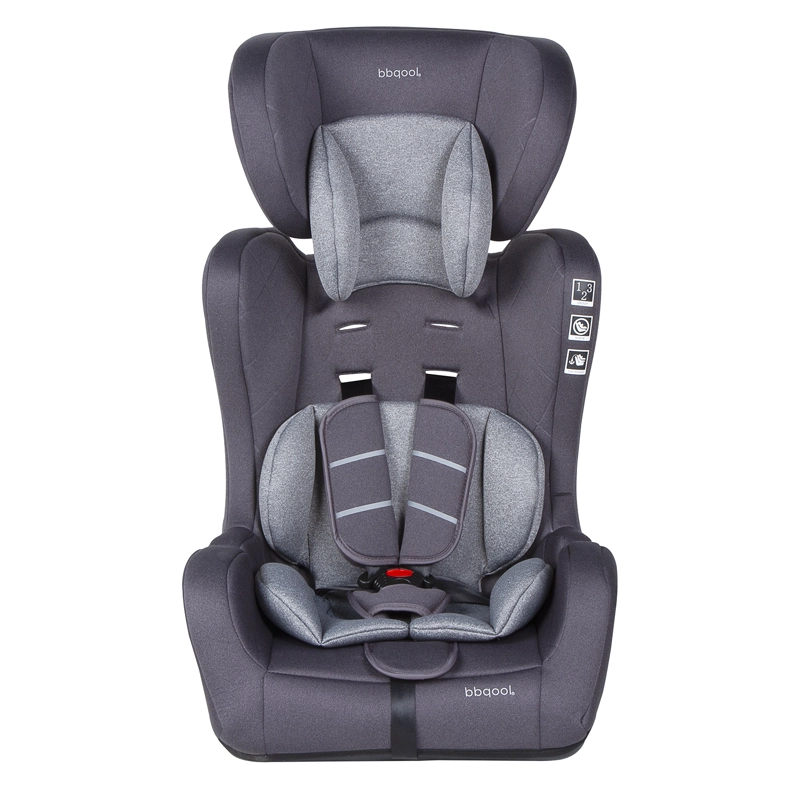 SILLA AUTO BBQOOL BUTACA SAFE ISOFIX GREY GRIS - 4