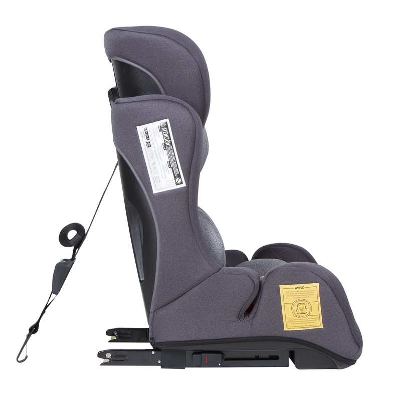SILLA AUTO BBQOOL BUTACA SAFE ISOFIX GREY GRIS - 5