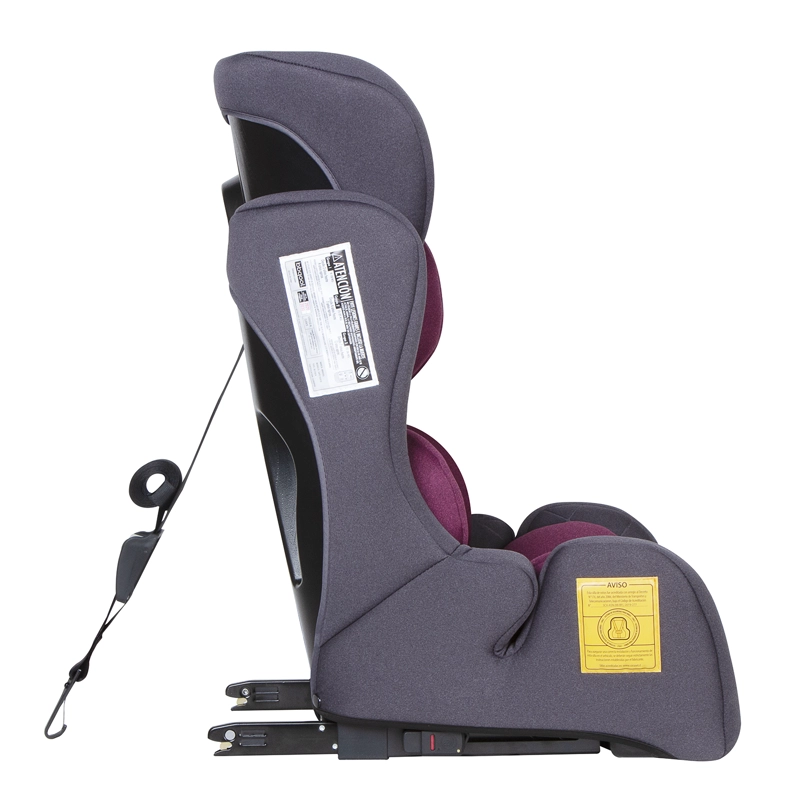 SILLA AUTO BBQOOL BUTACA SAFE ISOFIX C LILA - 5