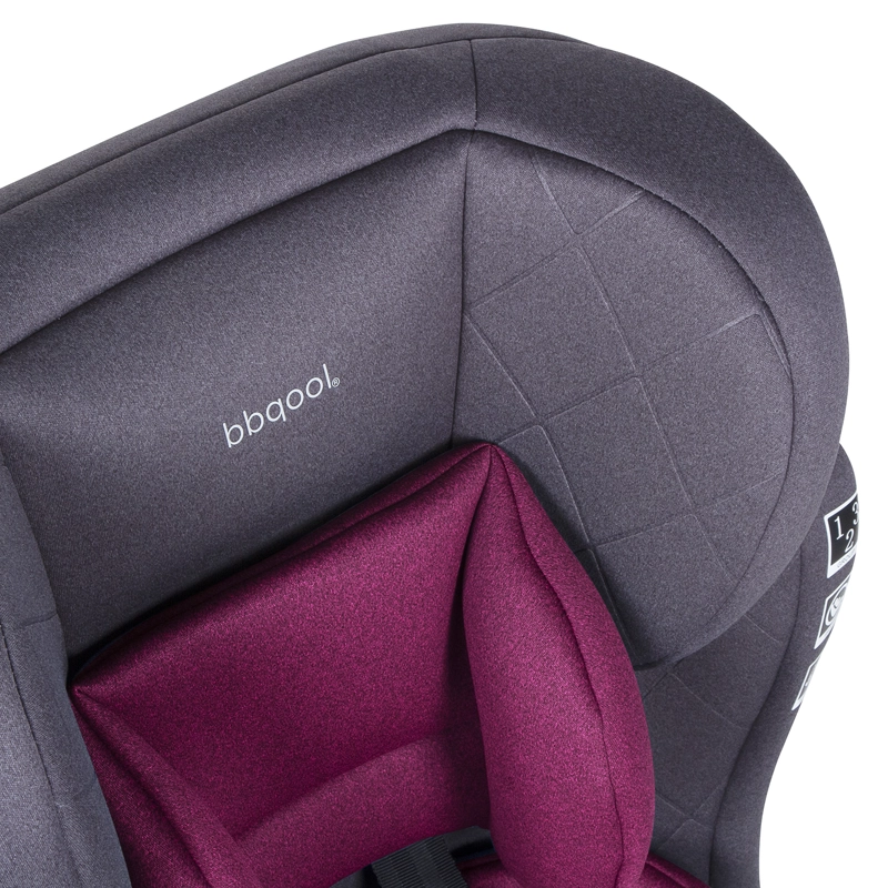 SILLA AUTO BBQOOL BUTACA SAFE ISOFIX C LILA - 6