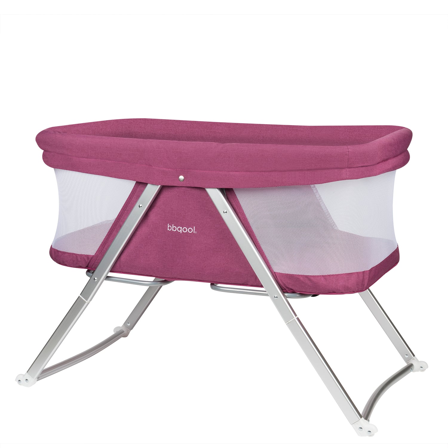 CUNA MOISÉS BBQOOL PORTÁTIL DREAMS PINK ROSADO - 1