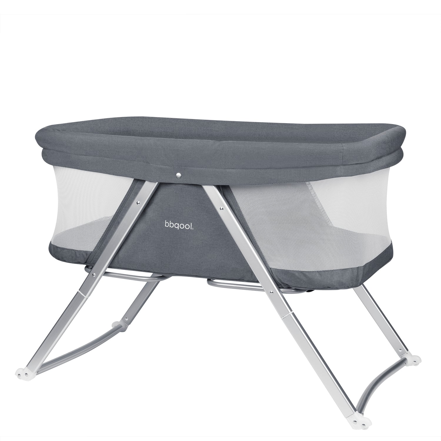 CUNA MOISÉS BBQOOL PORTÁTIL DREAMS GREY GRIS - 1