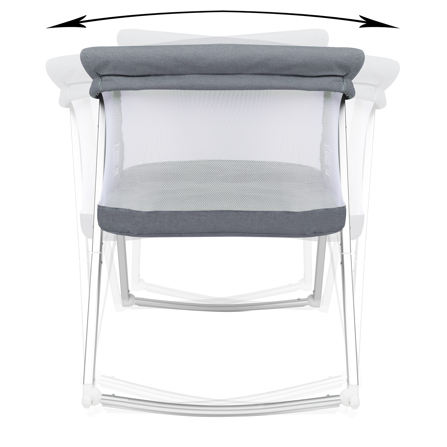 CUNA MOISÉS BBQOOL PORTÁTIL DREAMS GREY GRIS - 4