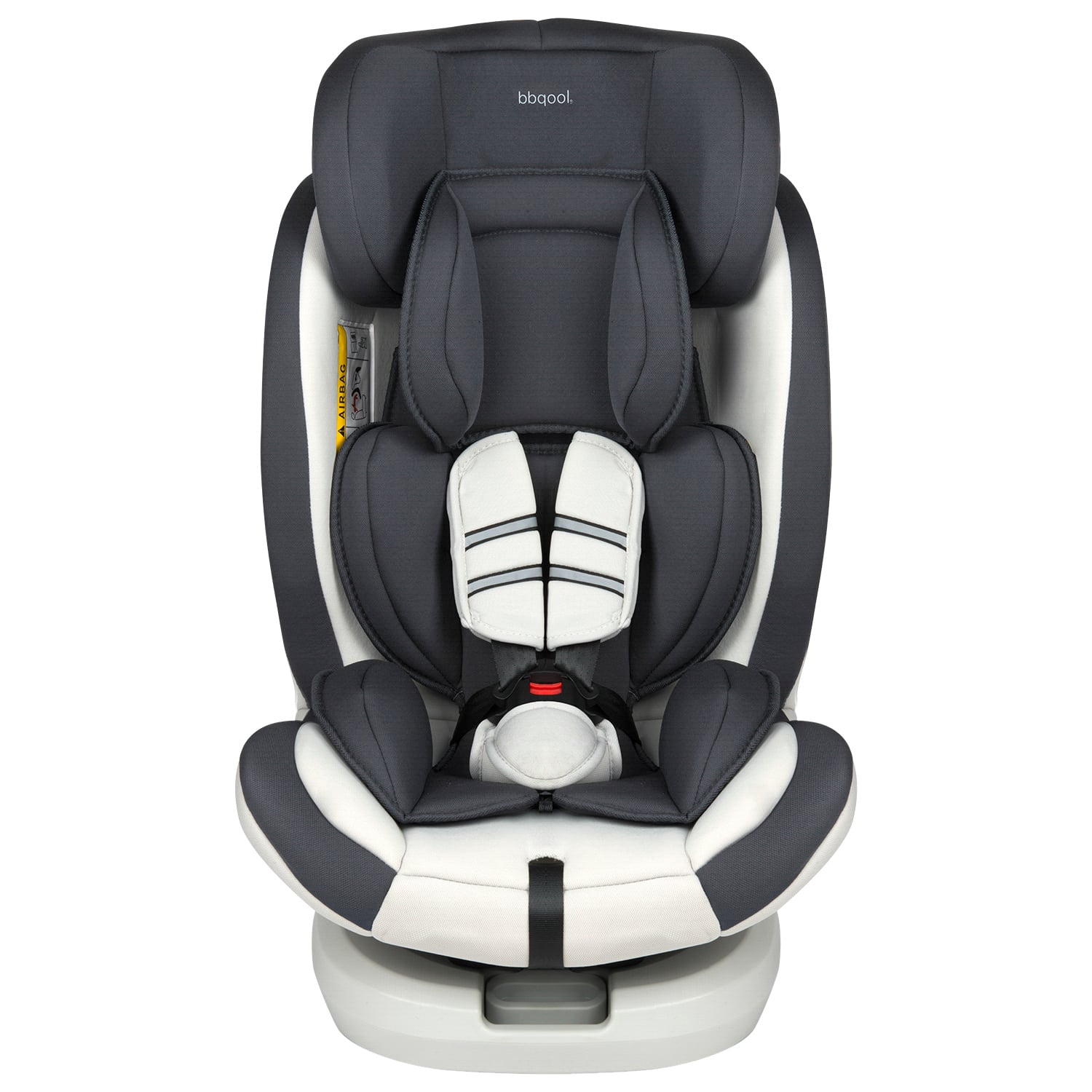 SILLA AUTO BBQOOL CONVERTIBLE APOLO ISOFIX 360° GREY GRIS - 3
