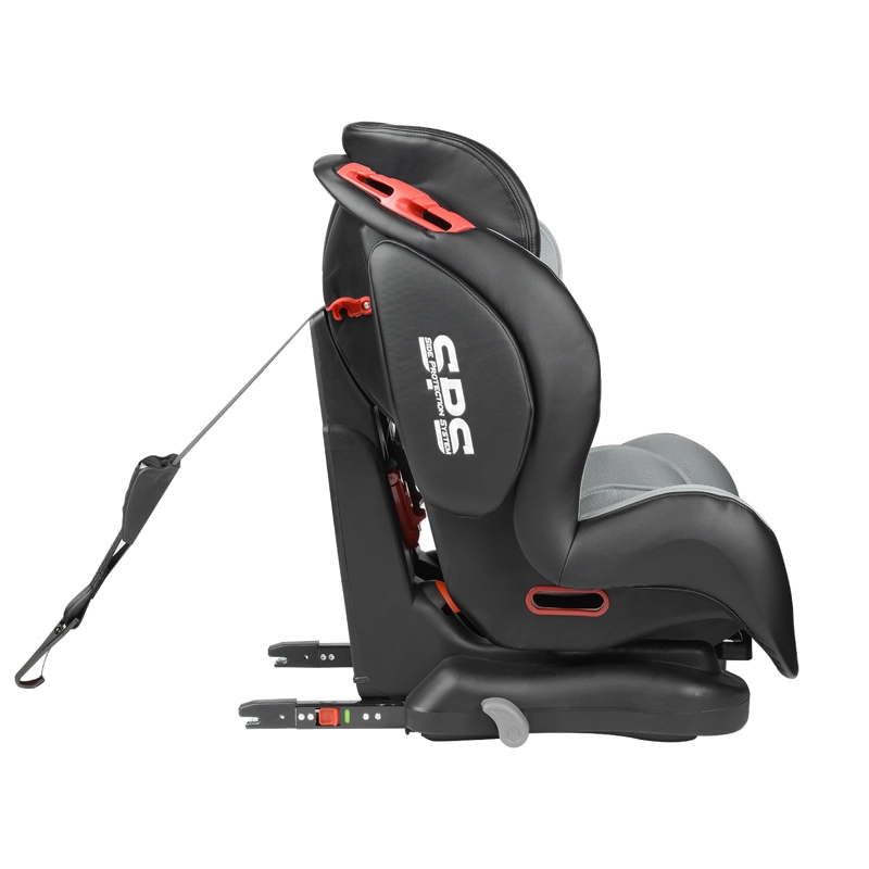 SILLA AUTO BBQOOL BUTACA ARMOR ISOFIX GREY GRIS - 4