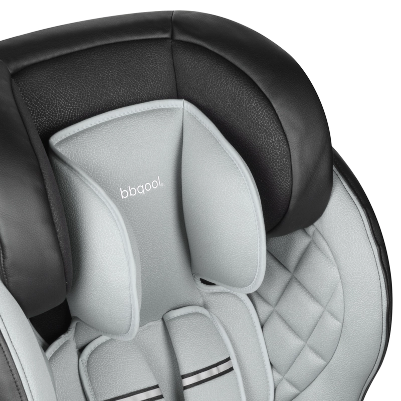 SILLA AUTO BBQOOL BUTACA ARMOR ISOFIX GREY GRIS - 6