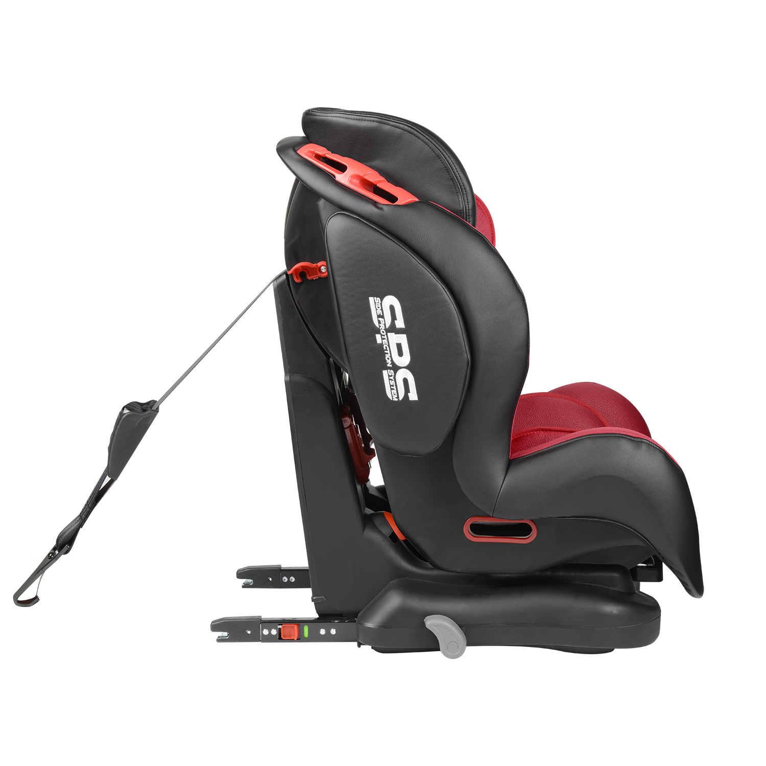 SILLA AUTO BBQOOL BUTACA ARMOR ISOFIX RED ROJO - 4
