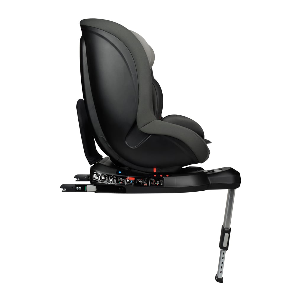 SILLA AUTO BBQOOL CONVERTIBLE I-STORM ISOFIX 360° GREY GRIS - 2