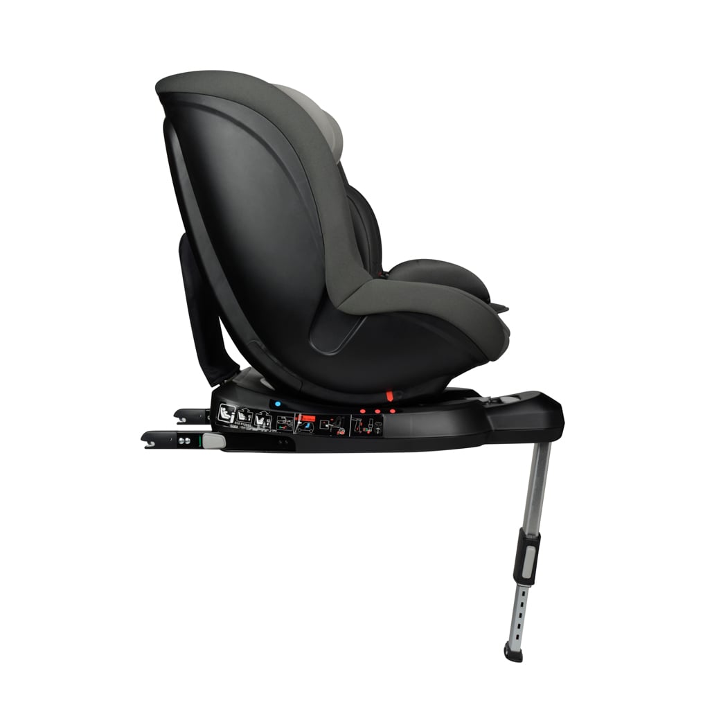 SILLA AUTO BBQOOL CONVERTIBLE I-STORM ISOFIX 360° GREY GRIS - 3