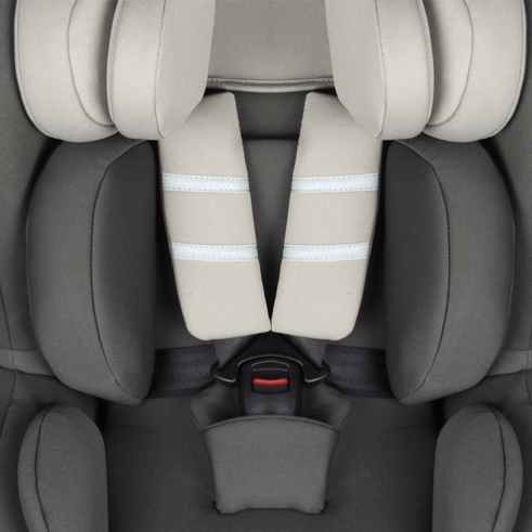 SILLA AUTO BBQOOL CONVERTIBLE I-STORM ISOFIX 360° GREY GRIS - 9