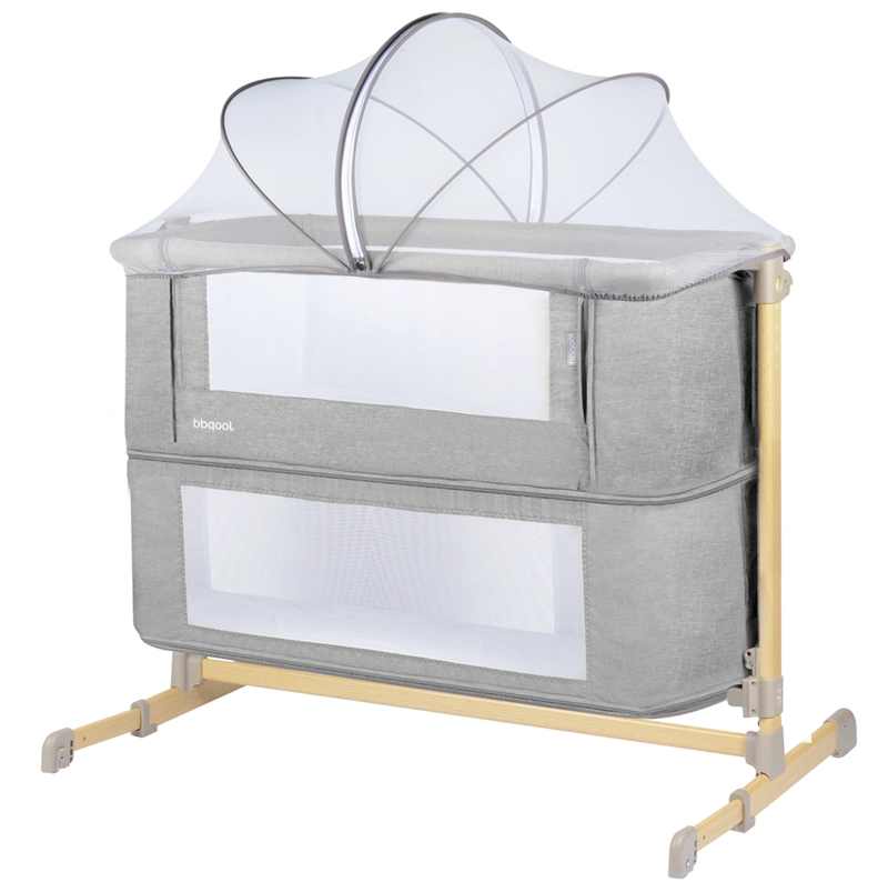CUNA COLECHO BBQOOL AURA ACERO GRIS - 1
