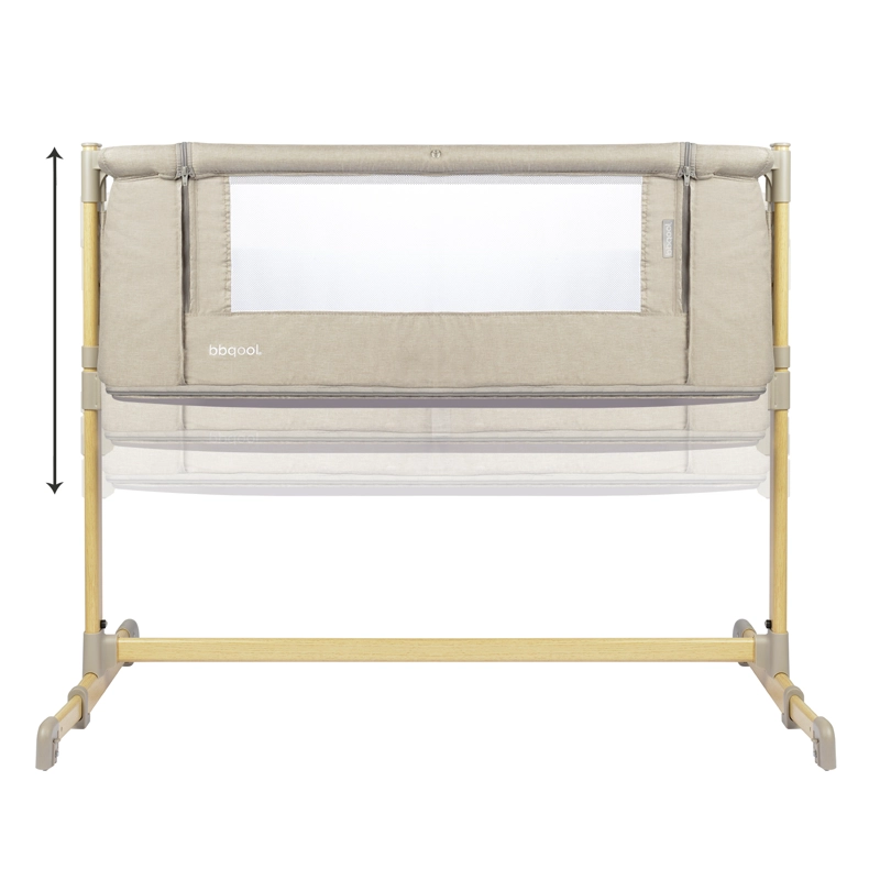 CUNA COLECHO BBQOOL AURA ACERO BEIGE - 6