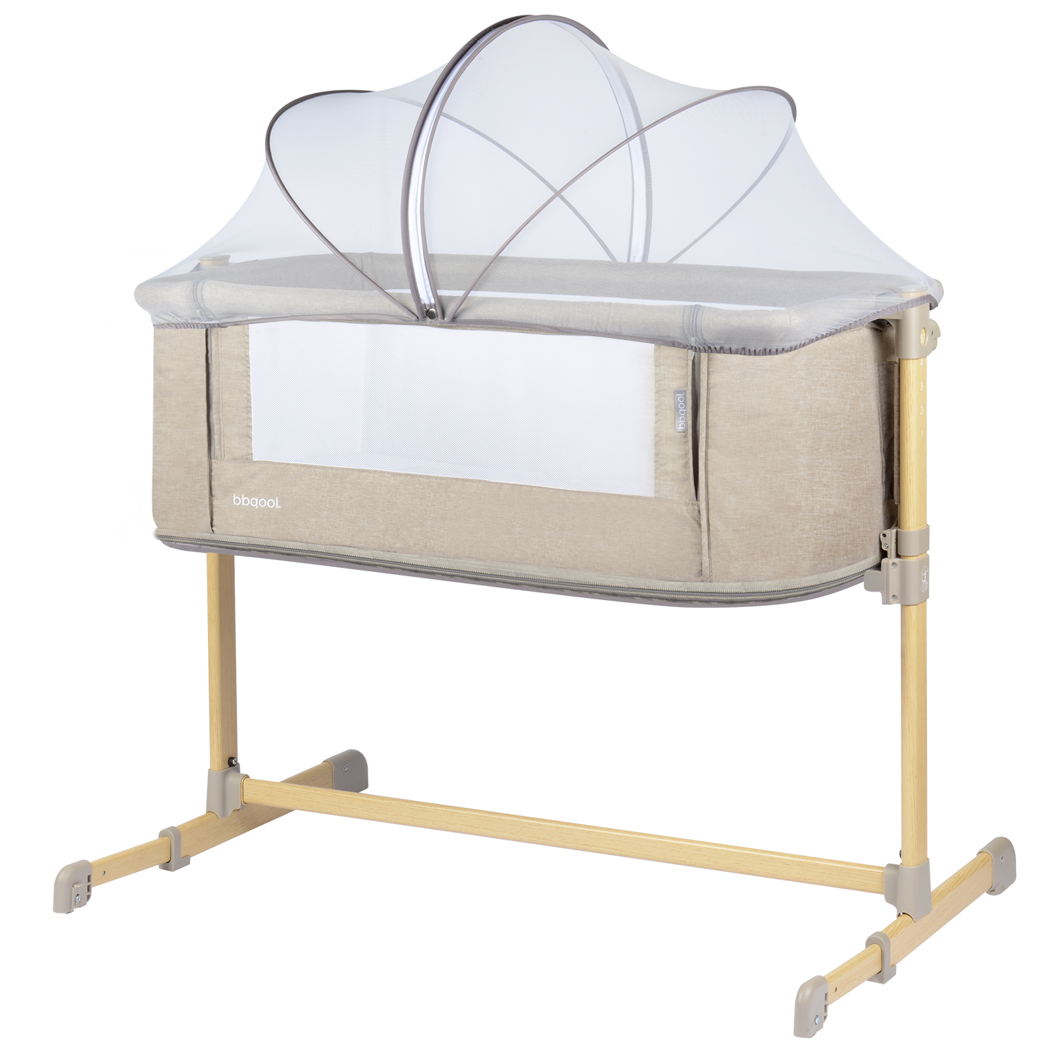 CUNA COLECHO BBQOOL AURA ACERO BEIGE - 2