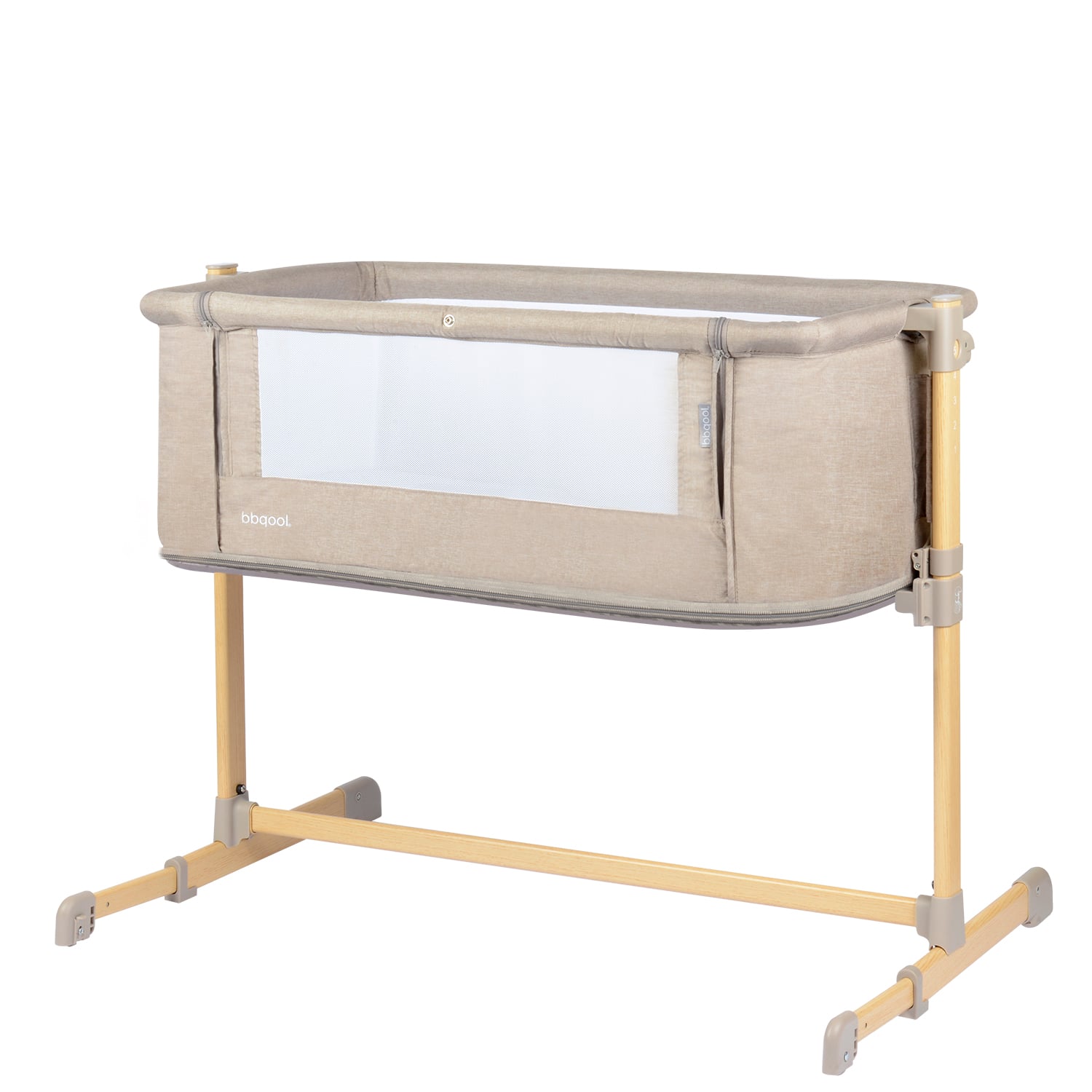 CUNA COLECHO BBQOOL AURA ACERO BEIGE - 3