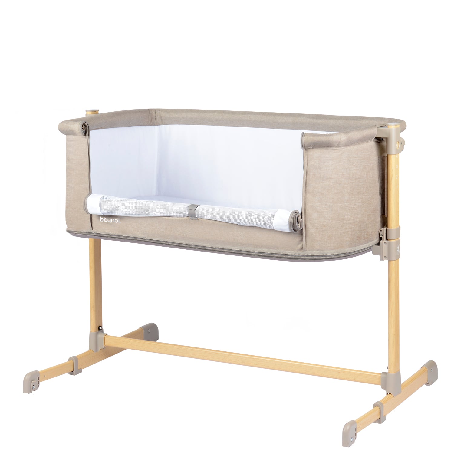 CUNA COLECHO BBQOOL AURA ACERO BEIGE - 4
