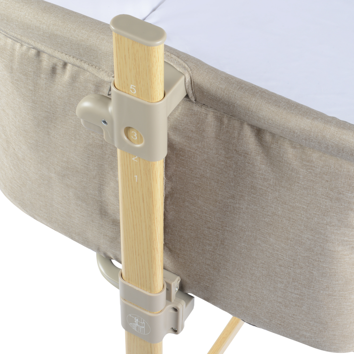 CUNA COLECHO BBQOOL AURA ACERO BEIGE - 9