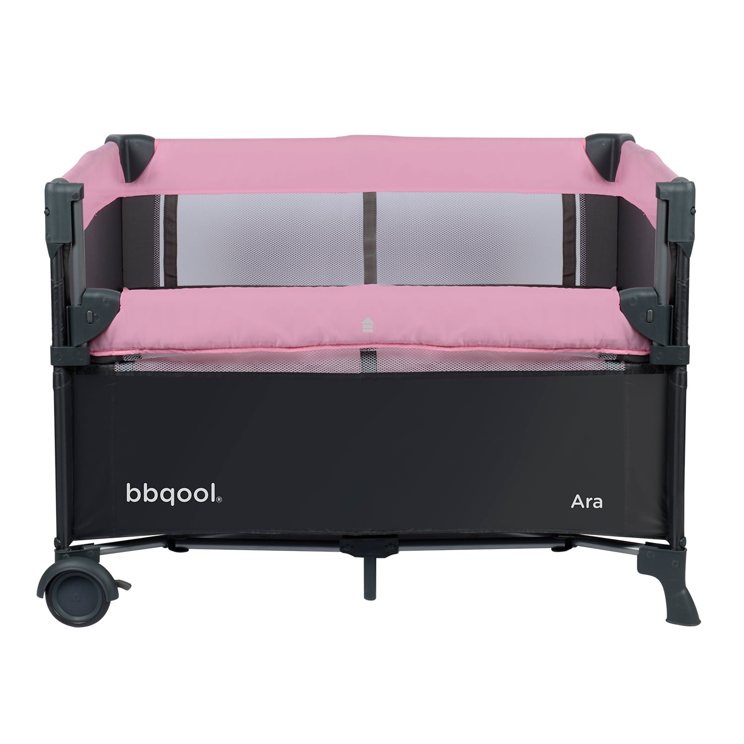 CUNA BBQOOL PLAYARD COLECHO ARA PINK ACERO ROSADO - 5