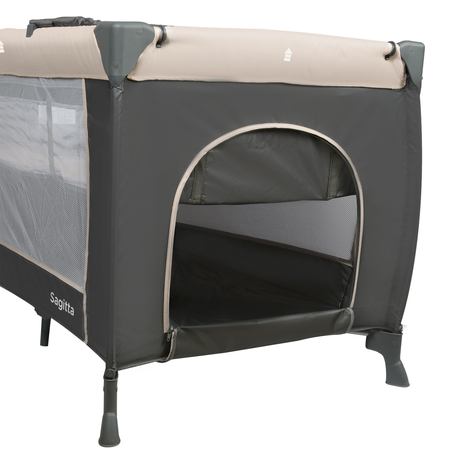 CUNA BBQOOL PLAYARD SAGITTA BEIGE ACERO BEIGE - 6
