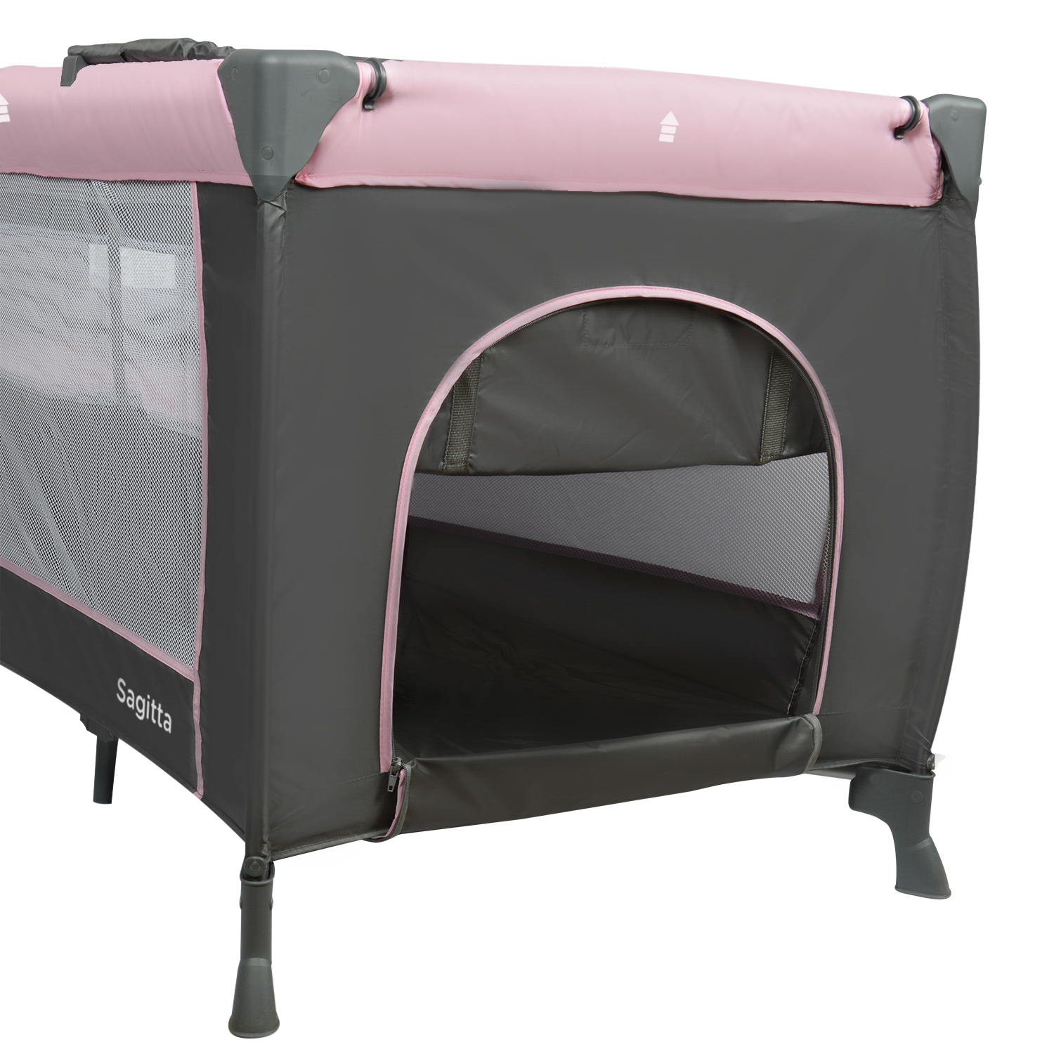 CUNA BBQOOL PLAYARD SAGITTA PINK ACERO ROSADO - 6