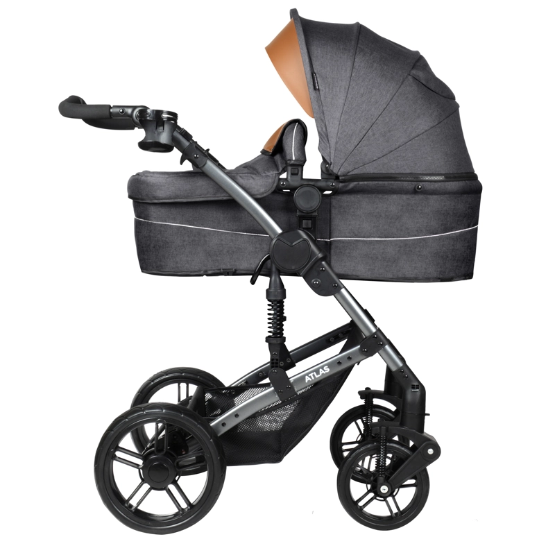COCHE BBQOOL TRAVEL SYSTEM ATLAS GREY GRIS - 5