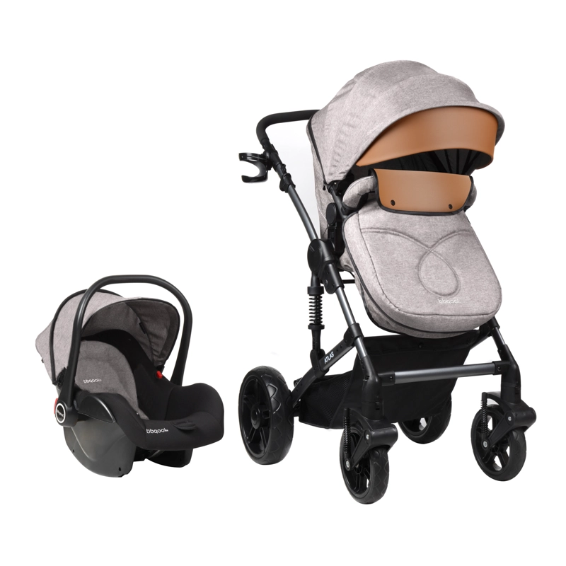 COCHE BBQOOL TRAVEL SYSTEM ATLAS BEIGE - 2
