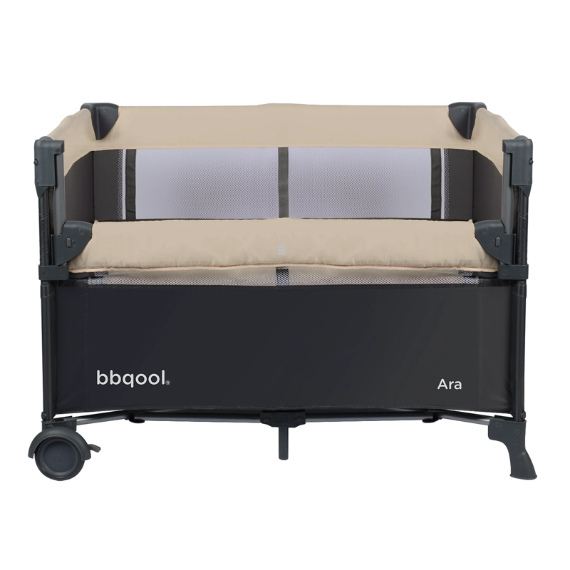 CUNA PLAYARD COLECHO ARA BEIGE + COLCHÓN DE VIAJE PLEGABLE - 6