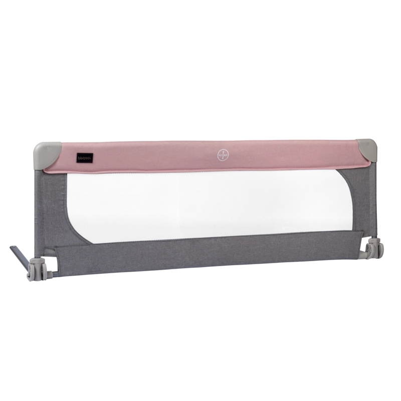 BARANDA CAMA BBQOOL SLEEPSAFE ACERO ROSADO - 1
