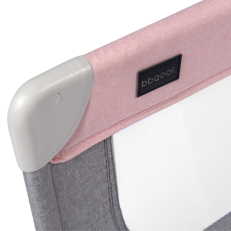 BARANDA CAMA BBQOOL SLEEPSAFE ACERO ROSADO - 4