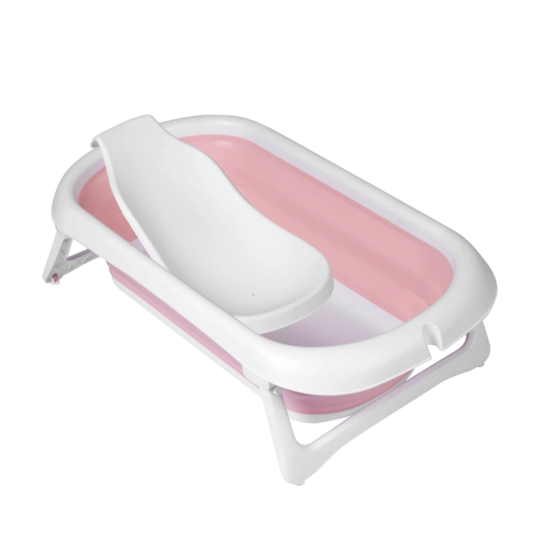 BAÑERA BBQOOL PLEGABLE SPLASHY PINK + SOPORTE ERGONÓMICO ROSADO - 3